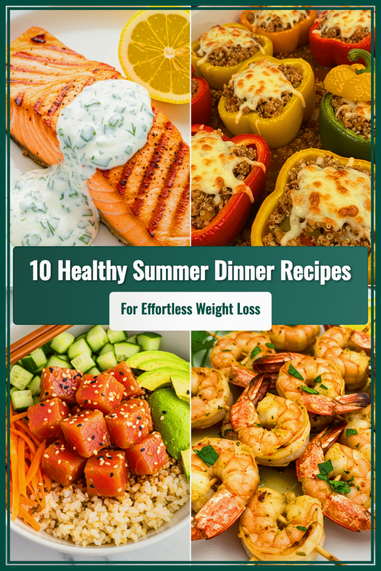 10 Healthy Summer Dinner Recipes for Effortless Weight Loss
