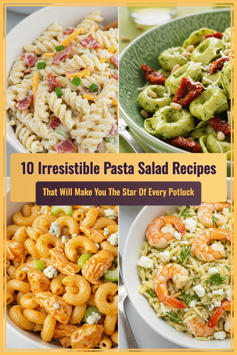 10 Irresistible Pasta Salad Recipes That Will Make You the Star of Every Potluck