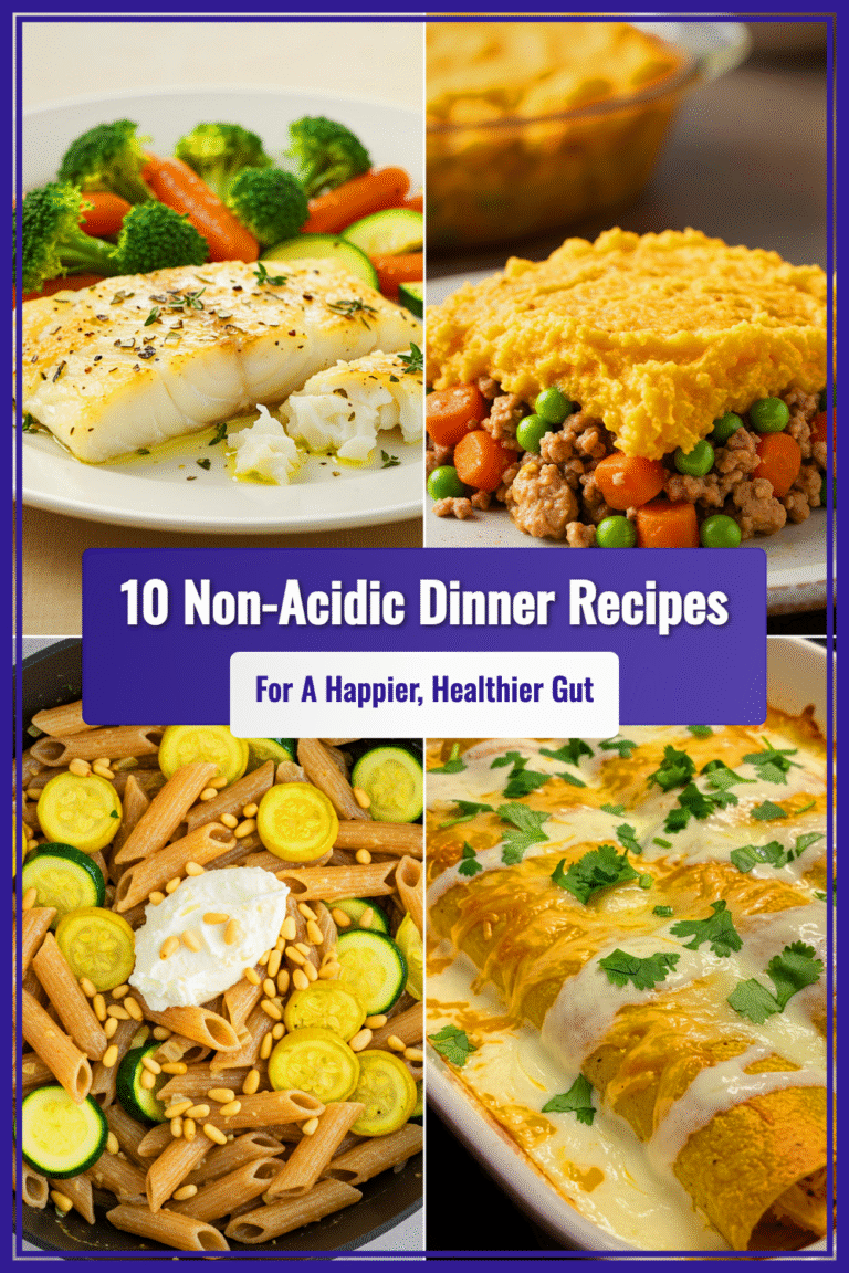 10 Non-Acidic Dinner Recipes for a Happier, Healthier Gut