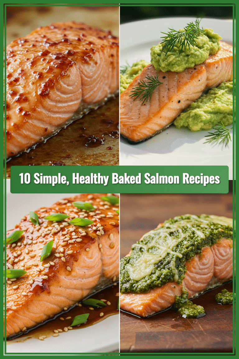 10 Healthy Oven Baked Salmon Recipes – Easy & Delicious!