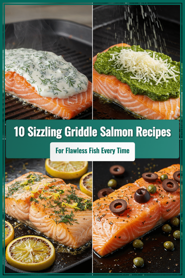 10 Sizzling Griddle Salmon Recipes for Flawless Fish Every Time