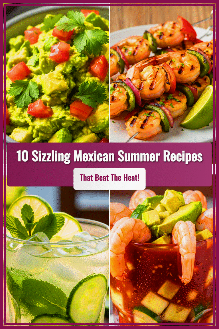 10 Sizzling Mexican Summer Recipes That Beat the Heat!
