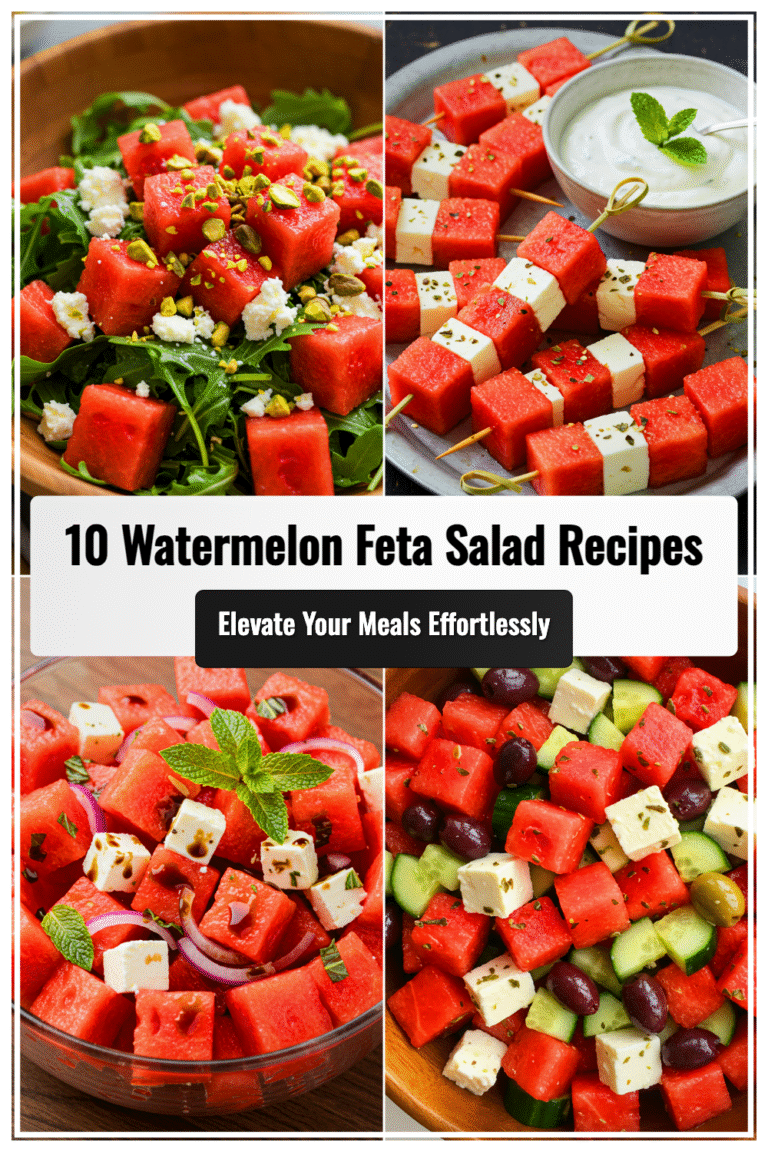 10 Refreshing Watermelon Feta Salad Recipes