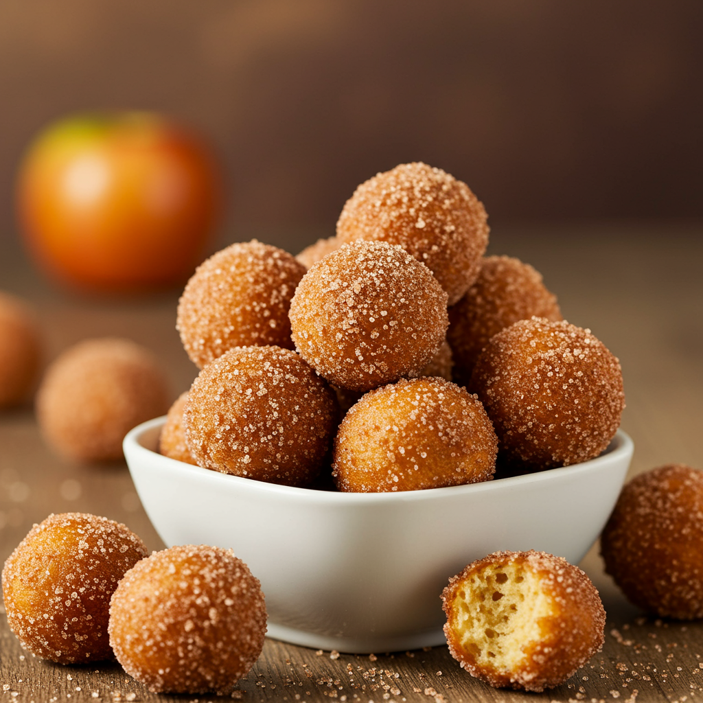 10. Apple Cider Donut Holes