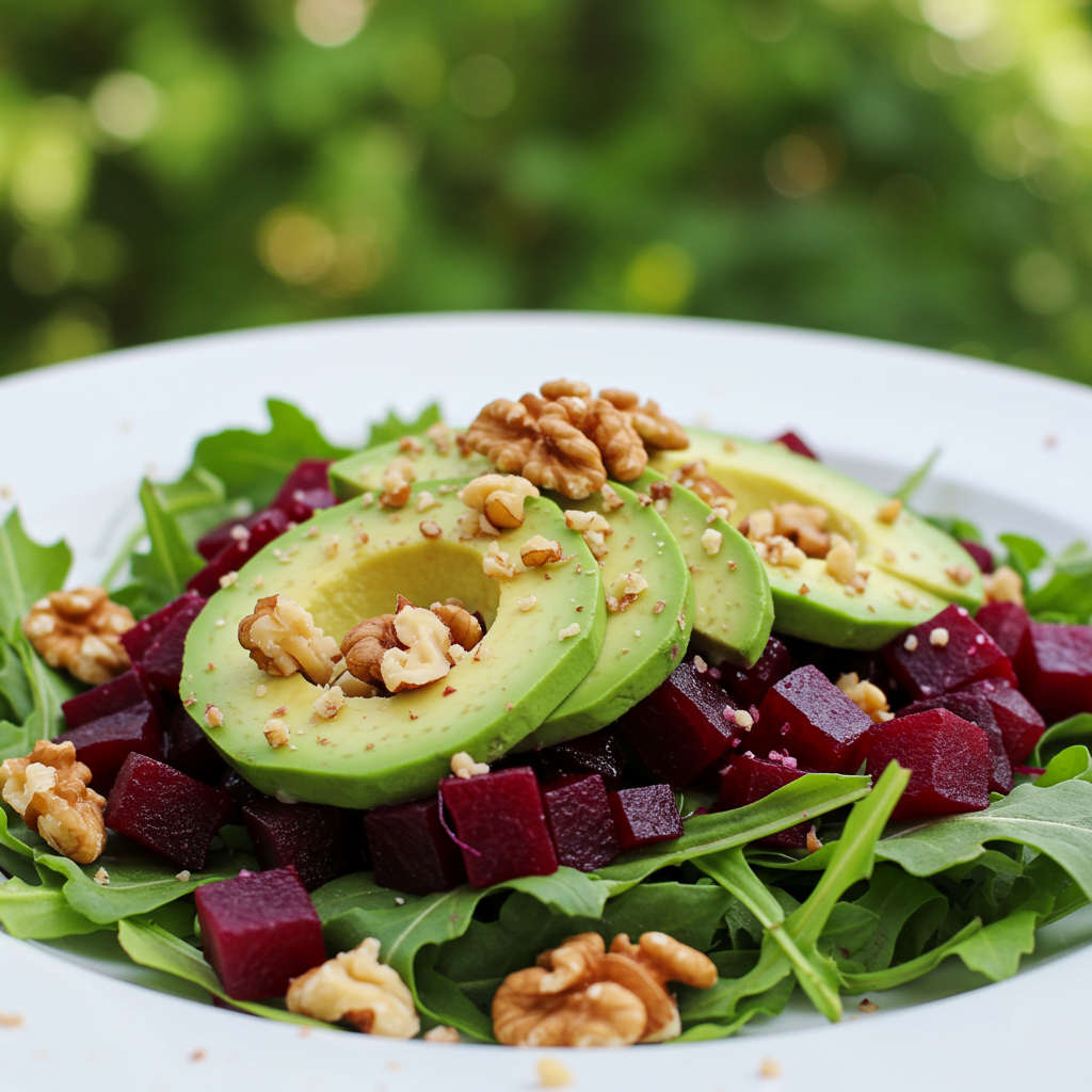 10. Avocado & Beetroot Detox Salad
