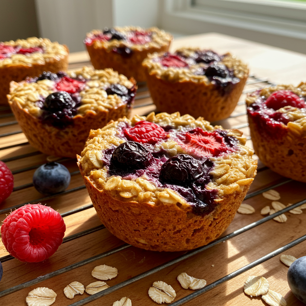 10. Baked Oatmeal Cups