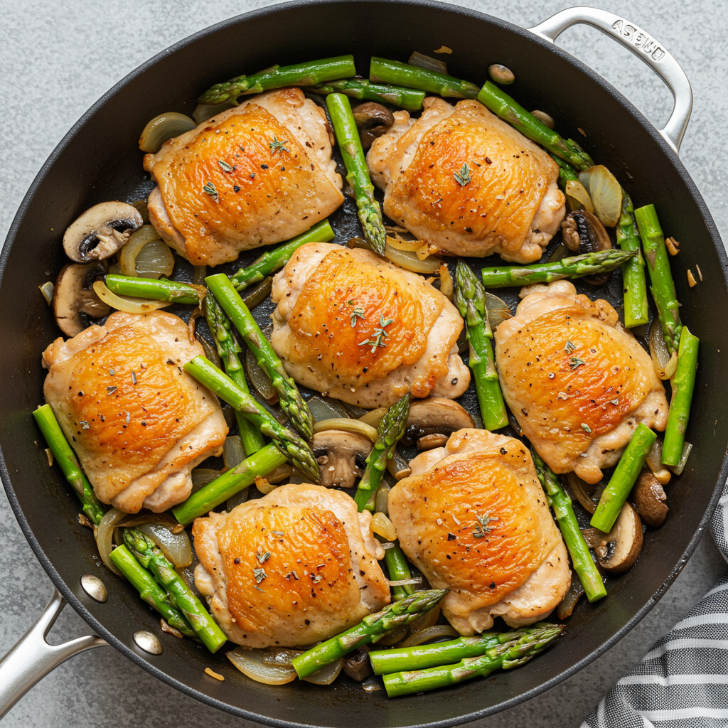 10. Chicken Veggie Skillet