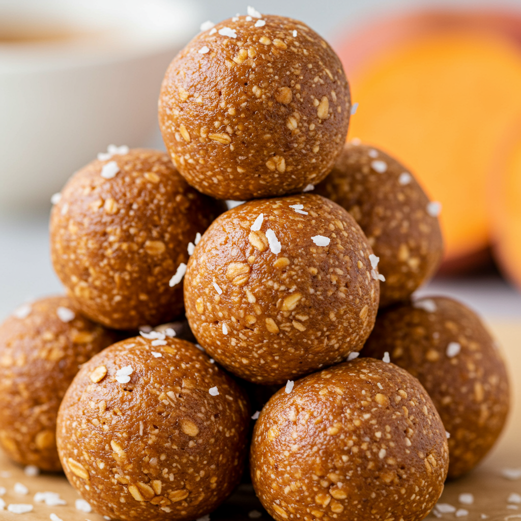 10. Cinnamon Sweet Potato Energy Balls