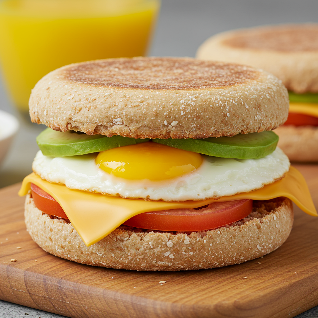 10. English Muffin Breakfast Sandwich