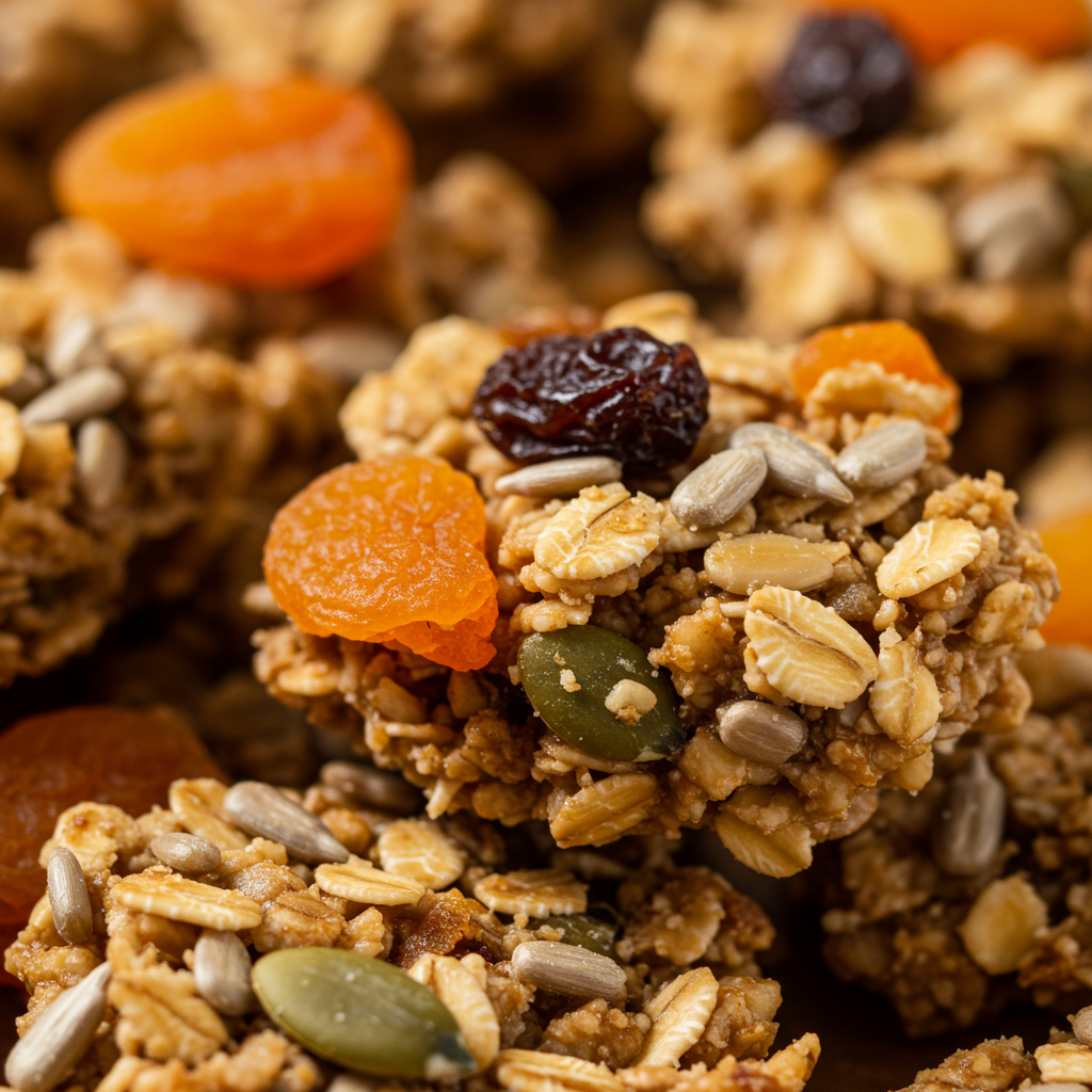 10. Granola with Dried Fruit & Seeds