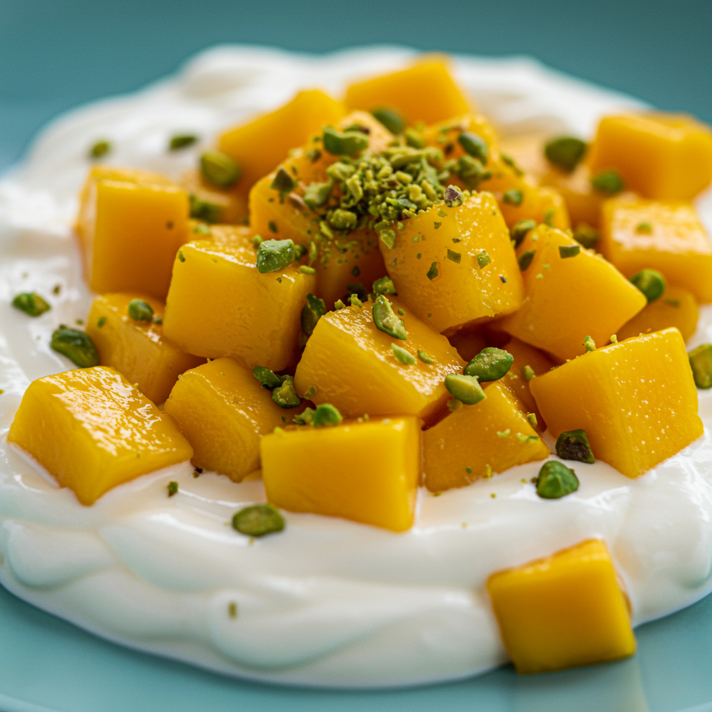 10. Mango & Minty Yogurt Salad