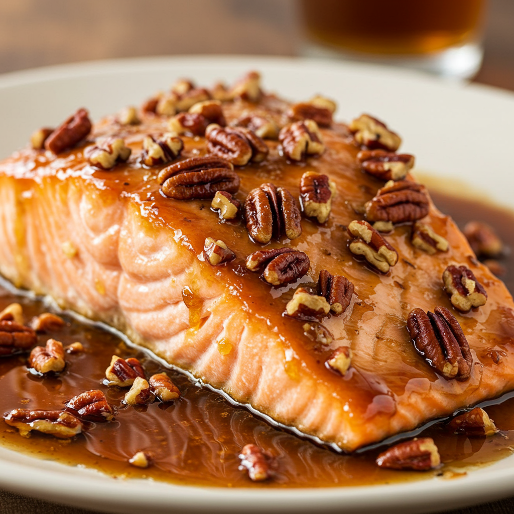 10. Garlic Herb Butter Salmon with Asparagus