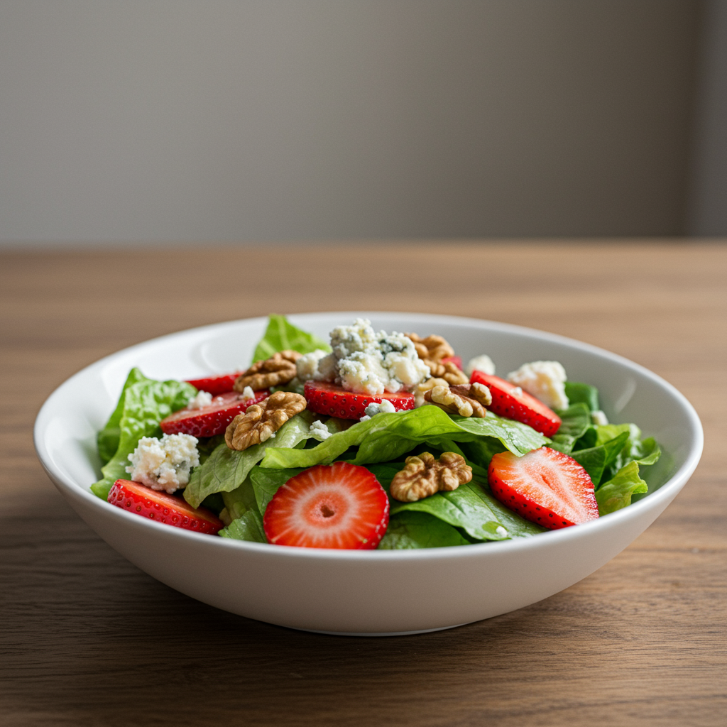 10. Strawberry & Walnut Salad