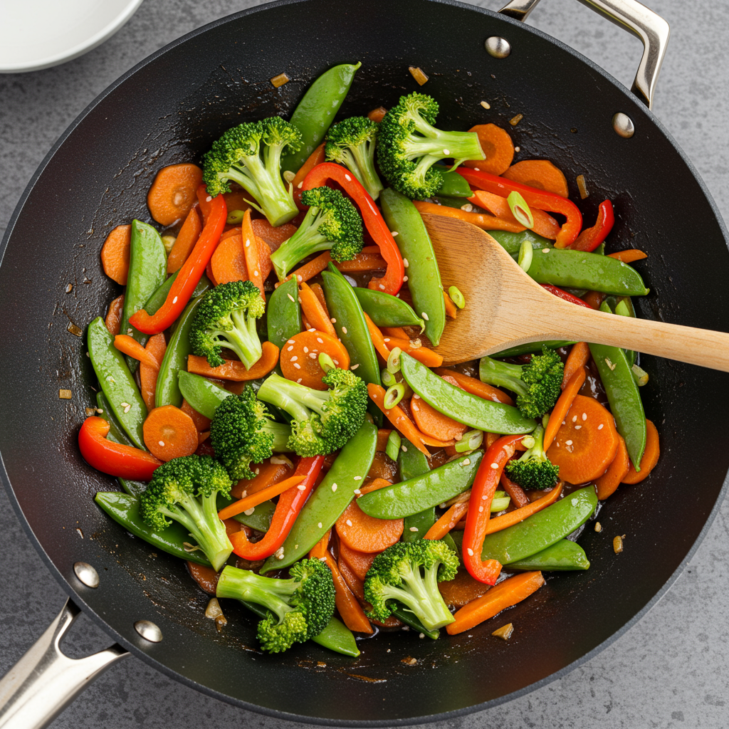 11. Chinese Vegetable Stir-Fry – Quick and Crunchy