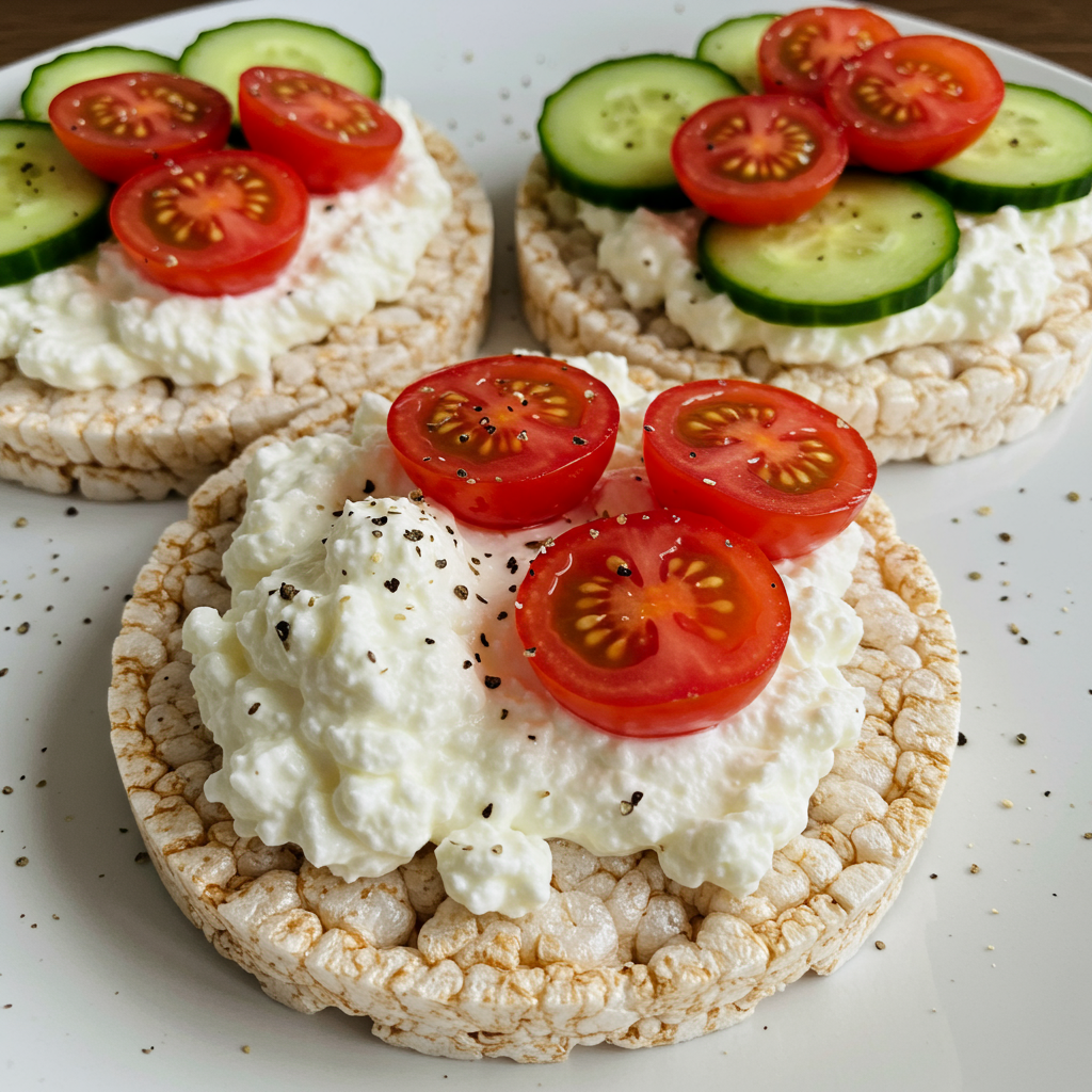 11. Cottage Cheese, Cucumber &amp; Tomato