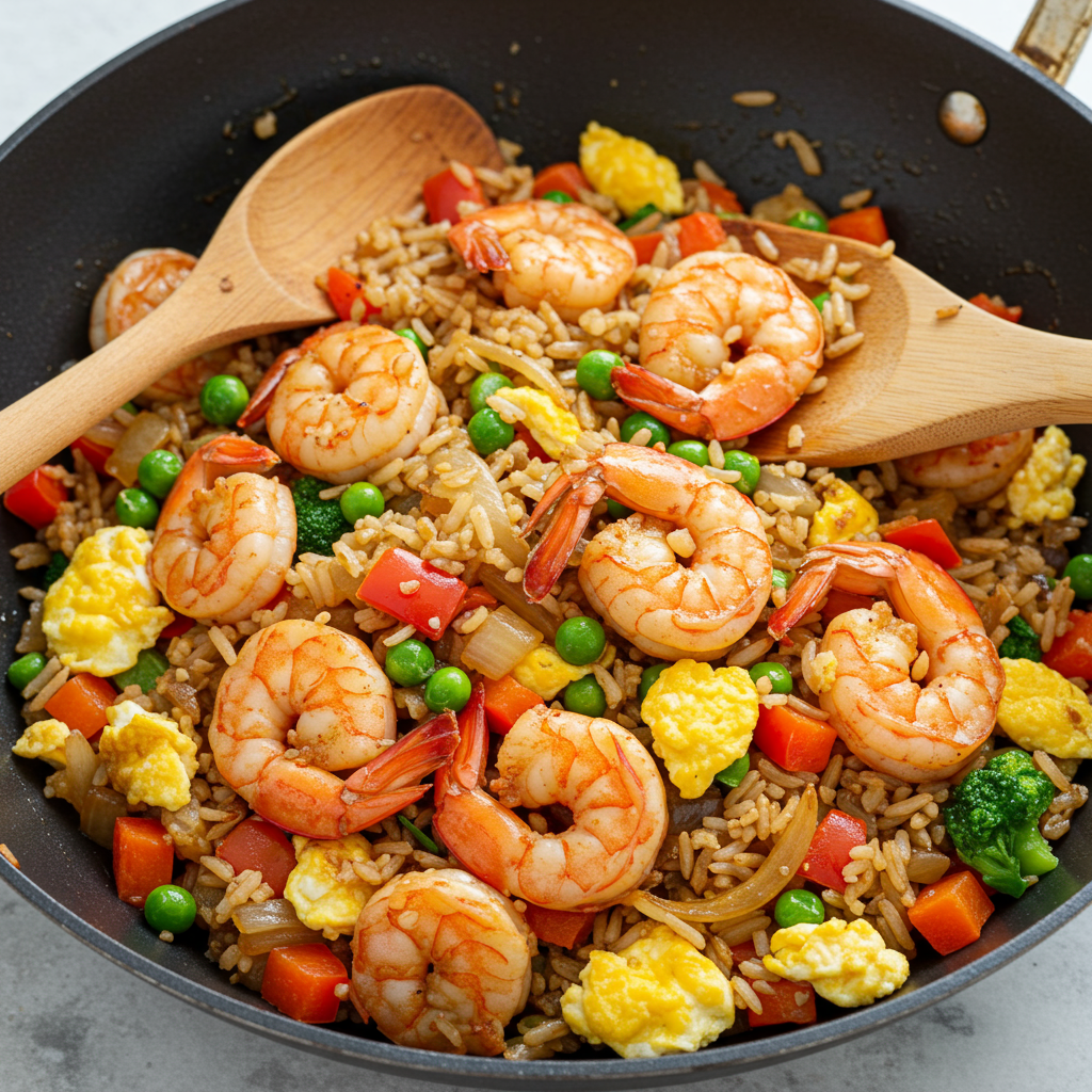 11. Jerk Shrimp Fried Rice