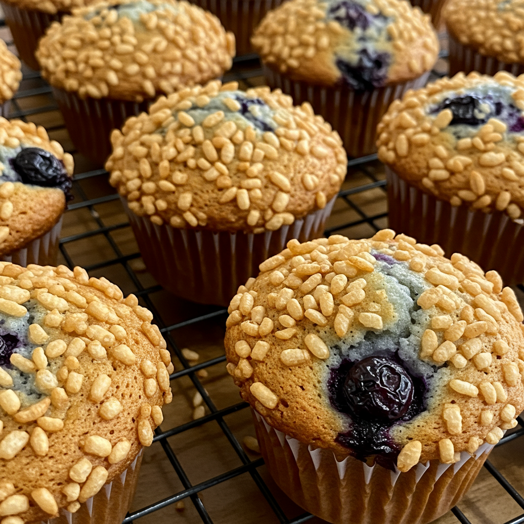 11. Rice Krispie Breakfast Muffins