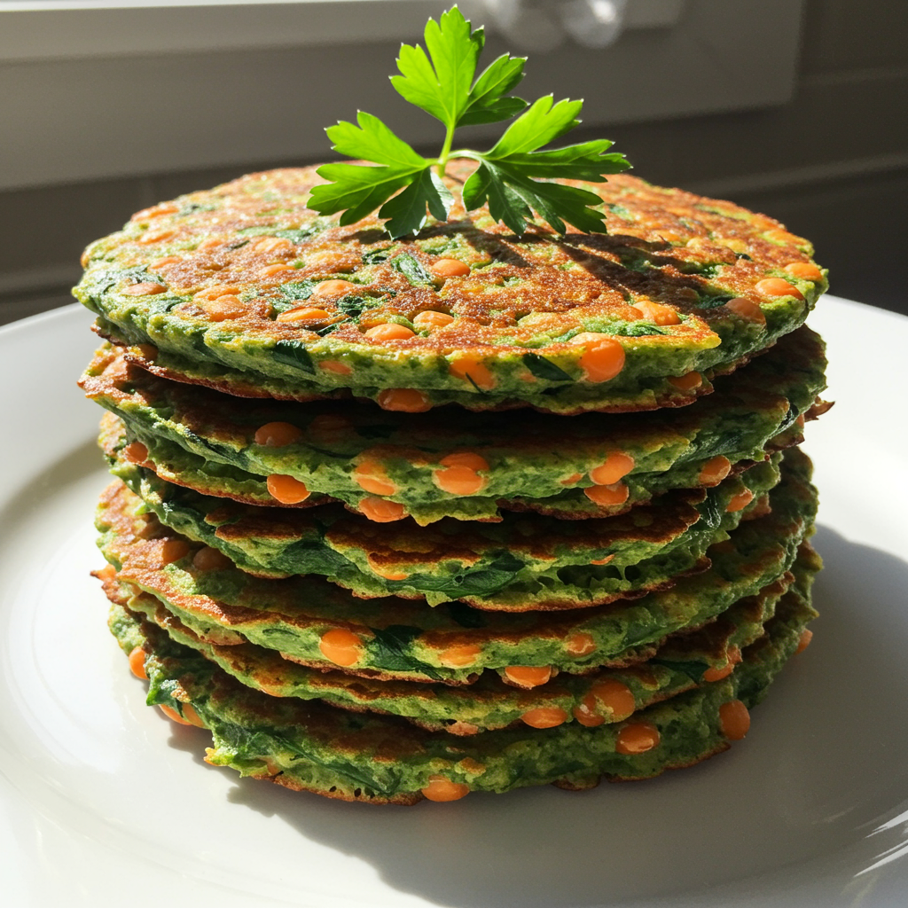 11. Savory Lentil Pancakes