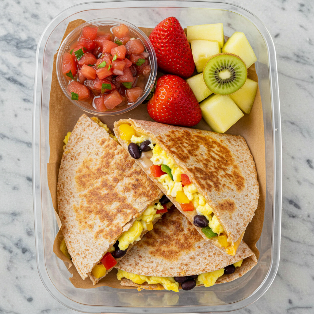 12. Breakfast Quesadilla Box