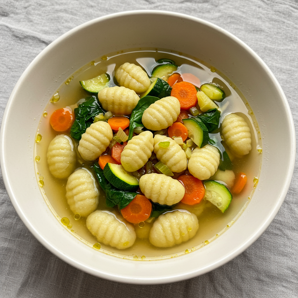 12. Oil-Free Vegan Gnocchi Soup