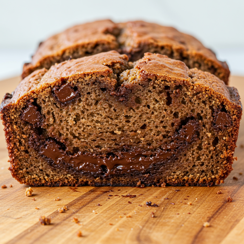 12. Paleo Chocolate Chunk Banana Bread