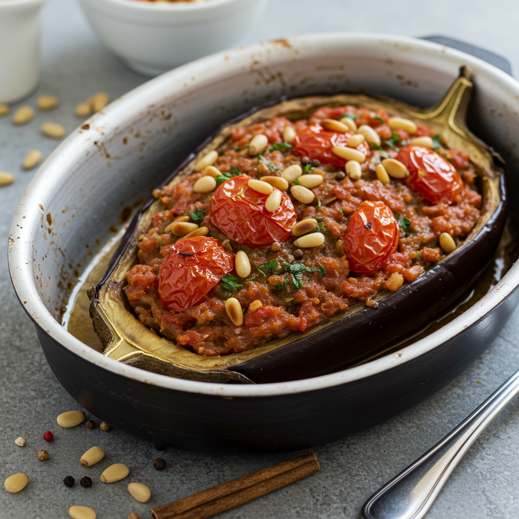 12. Turkish Stuffed Eggplant – Rich and Flavorful