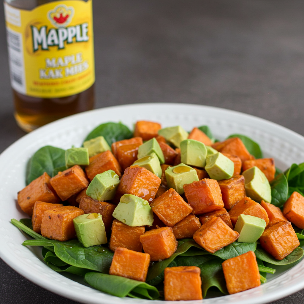 13. Avocado & Roasted Sweet Potato Salad