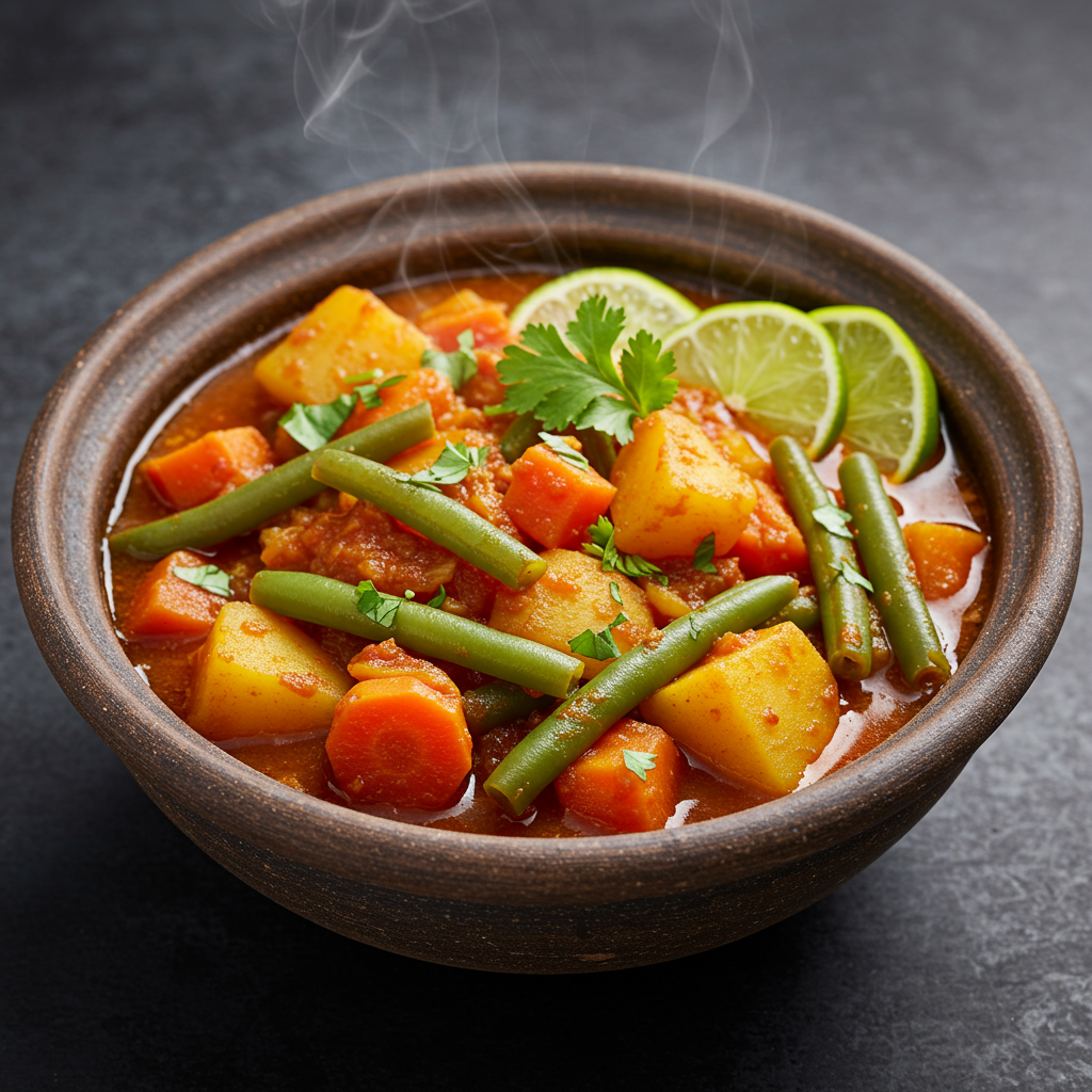 13. Ethiopian Vegetable Stew – Spicy and Satisfying