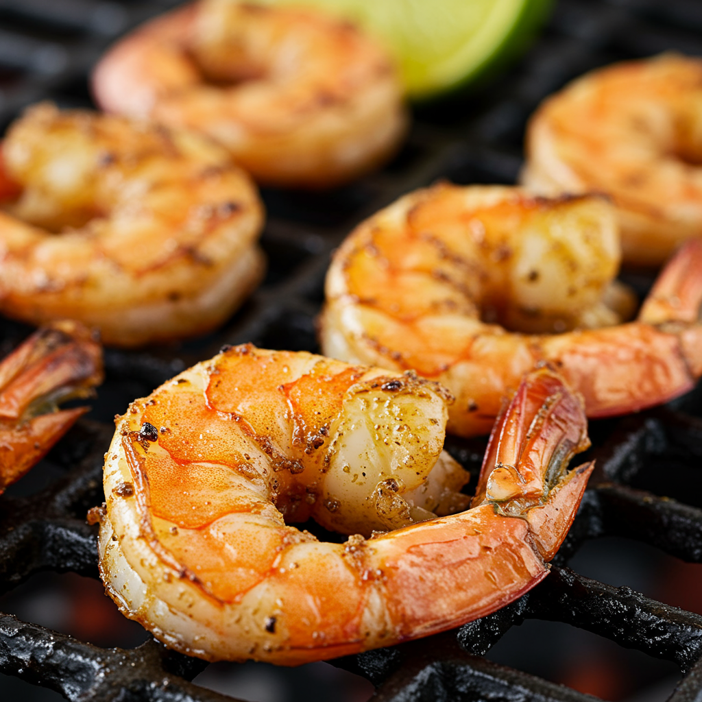 13. Fire-Grilled Jerk Shrimp