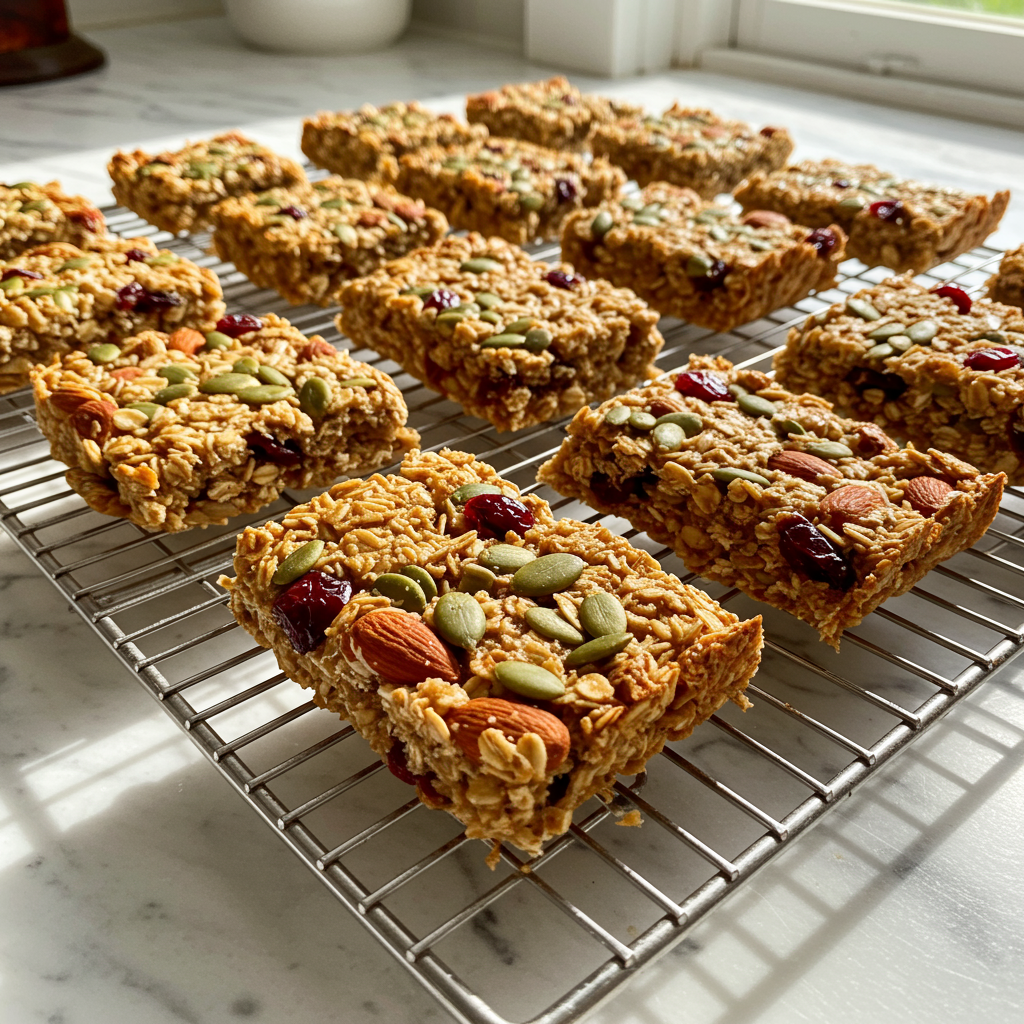 13. Homemade Granola Bars