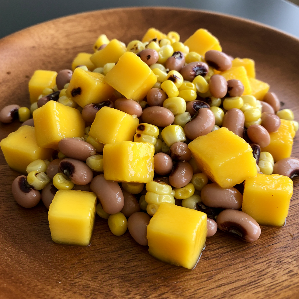 14. Mango Corn & Black-Eyed Pea Salad
