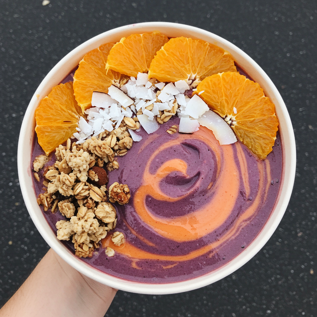 14. Orange Creamsicle Bowl