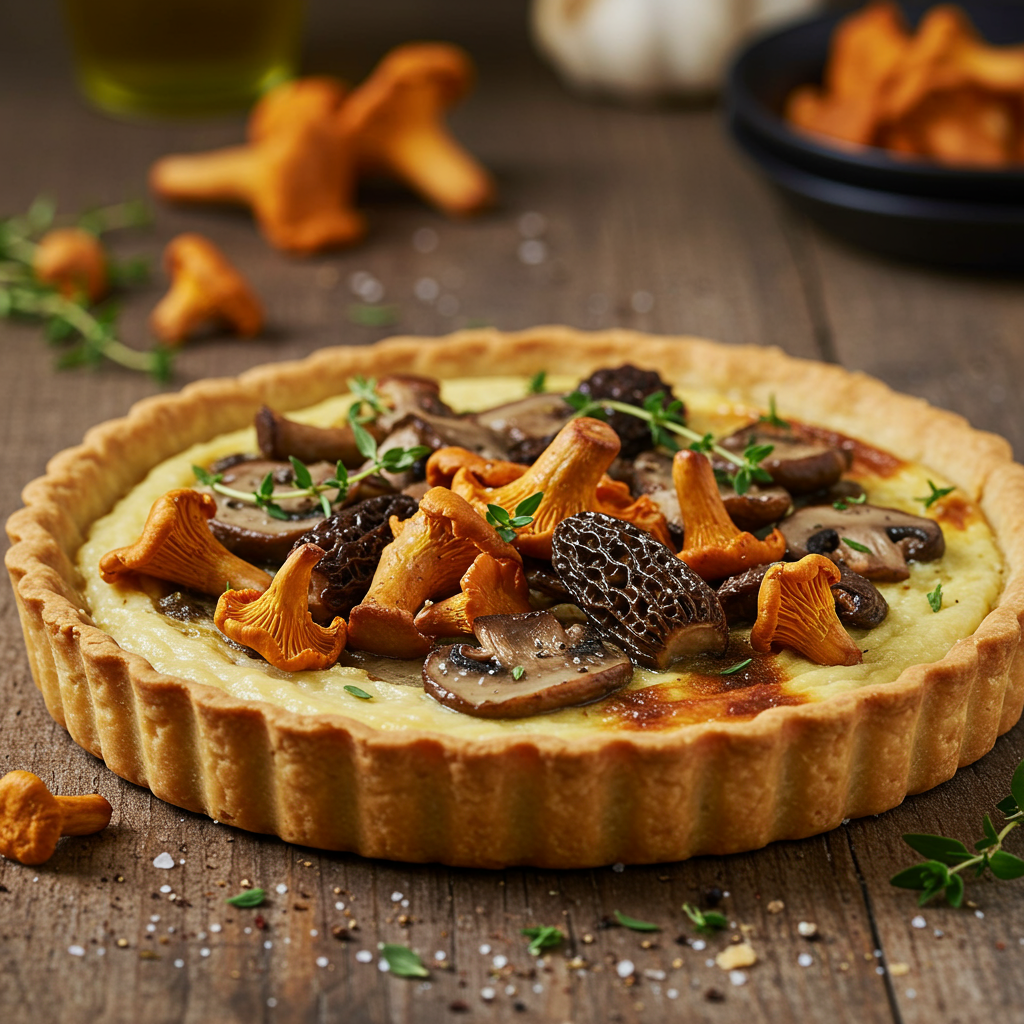 14. Wild Mushroom Tart