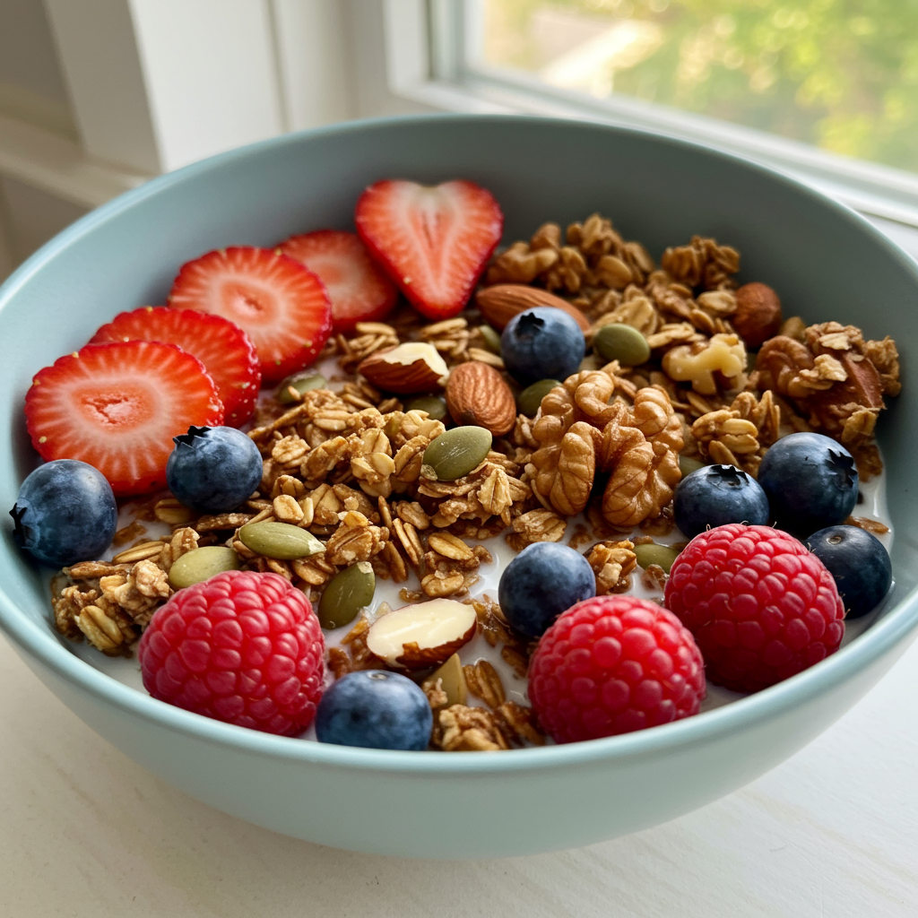 14. Zinc-Rich Pumpkin Seed Granola