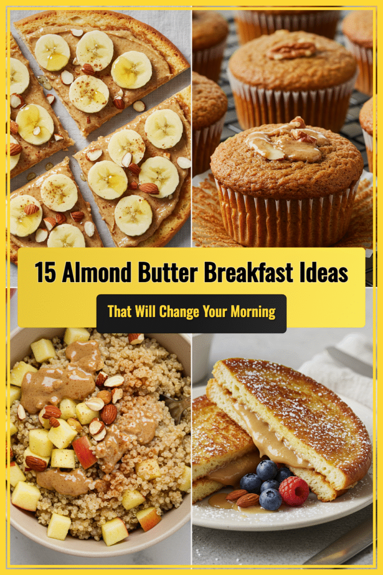 15 Amazing Almond Butter Breakfast Ideas That’ll Change Your Morning