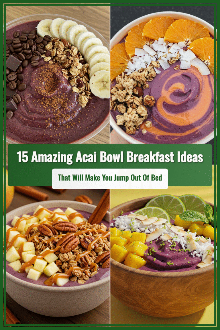 15 Amazing Acai Bowl Breakfast Ideas That’ll Make You Jump Out of Bed
