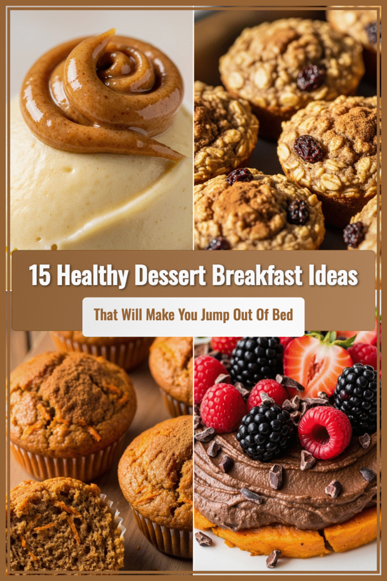15 Healthy Dessert Breakfast Ideas That’ll Make You Jump Out of Bed