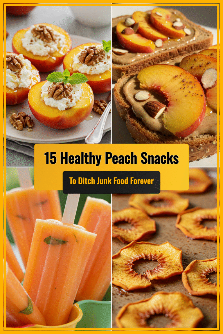 15 Healthy Peach Snacks That’ll Make You Ditch Junk Food Forever