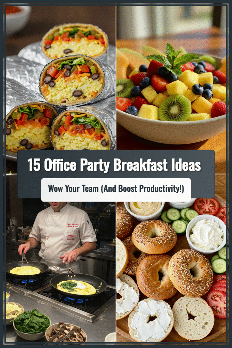 15 Irresistible Office Party Breakfast Ideas That’ll Wow Your Team (and Boost Productivity!)