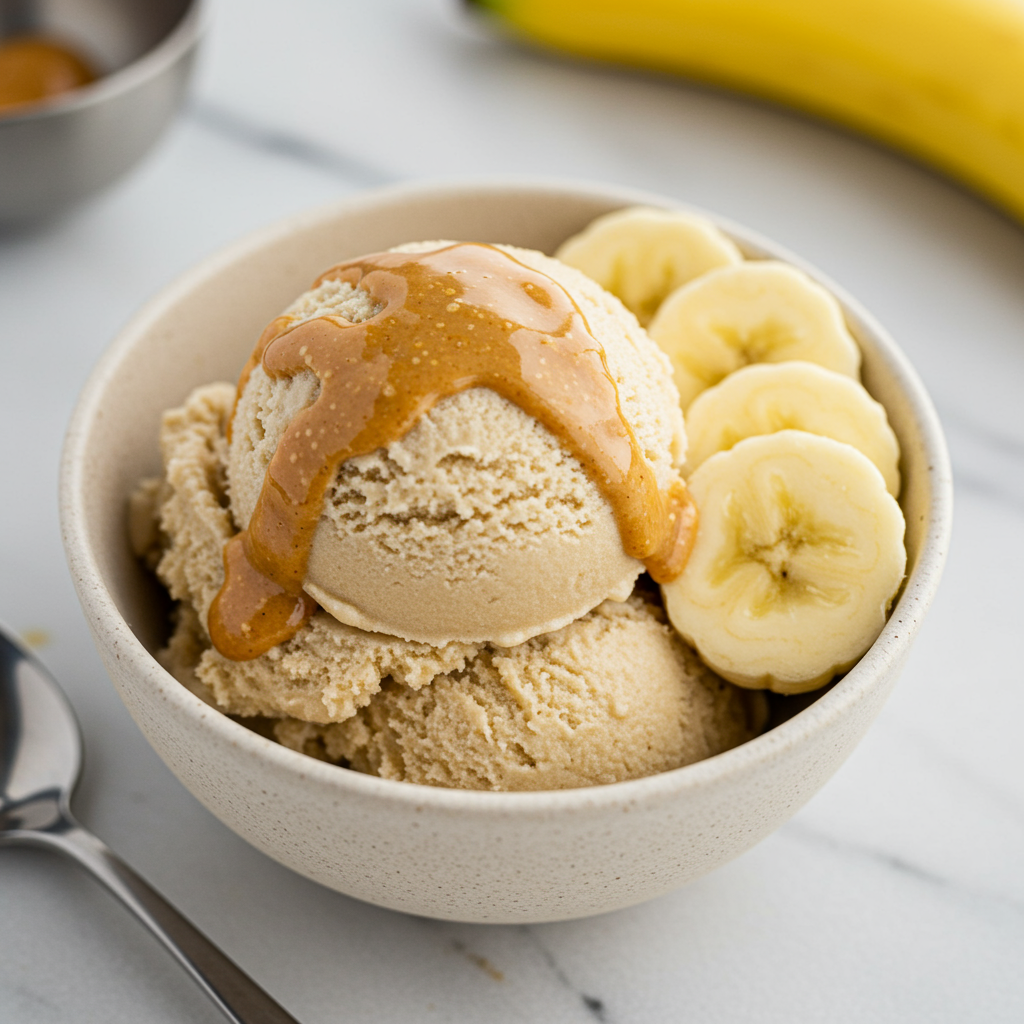 15. Healthy Banana Ice Cream