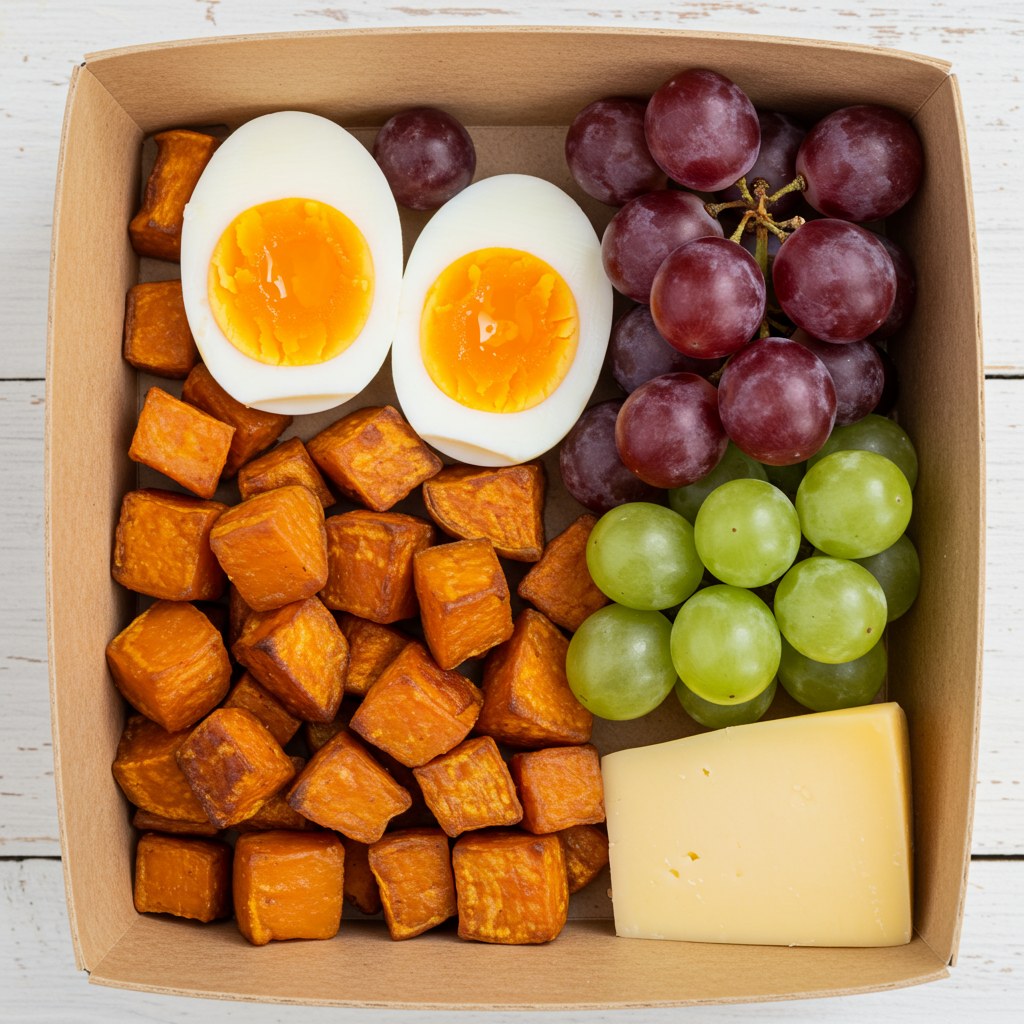 15. Sweet Potato &amp; Egg Power Box