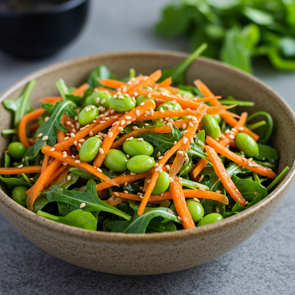 16. Asian-Inspired Sesame Arugula Salad