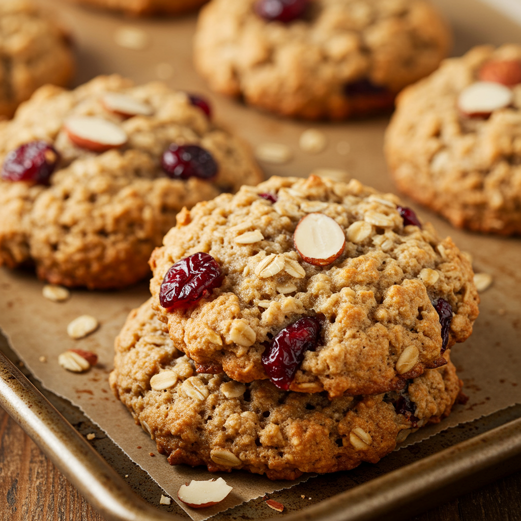 16. Cranberry Almond Breakfast Cookies