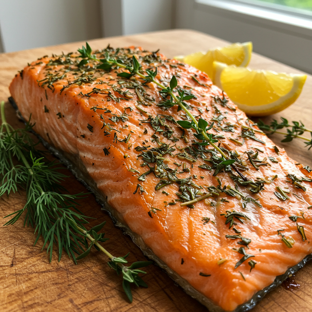 16. Herb-Crusted Salmon