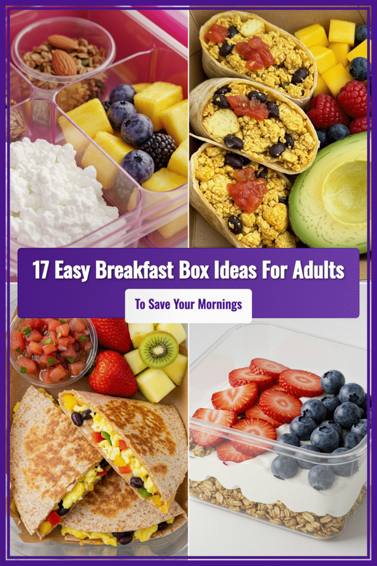 17 Easy Breakfast Box Ideas for Adults To Save Your Mornings