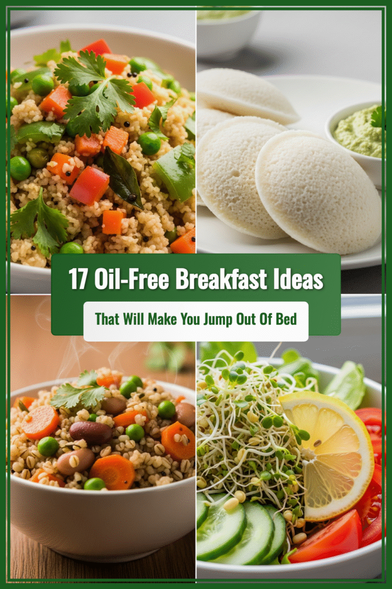 17 Oil-Free Breakfast Ideas That Will Make You Jump Out of Bed