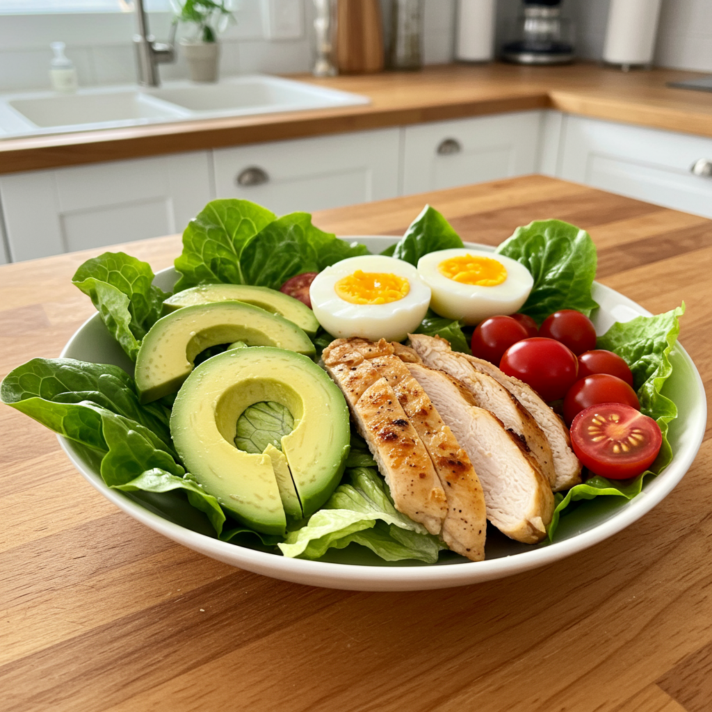 17. Avocado & Grilled Chicken Cobb Salad