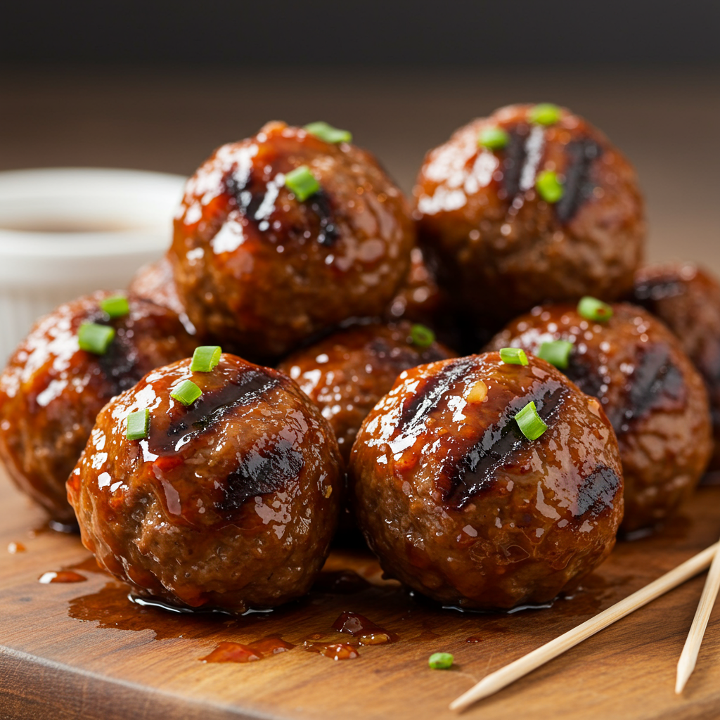 18. Korean BBQ Meatballs
