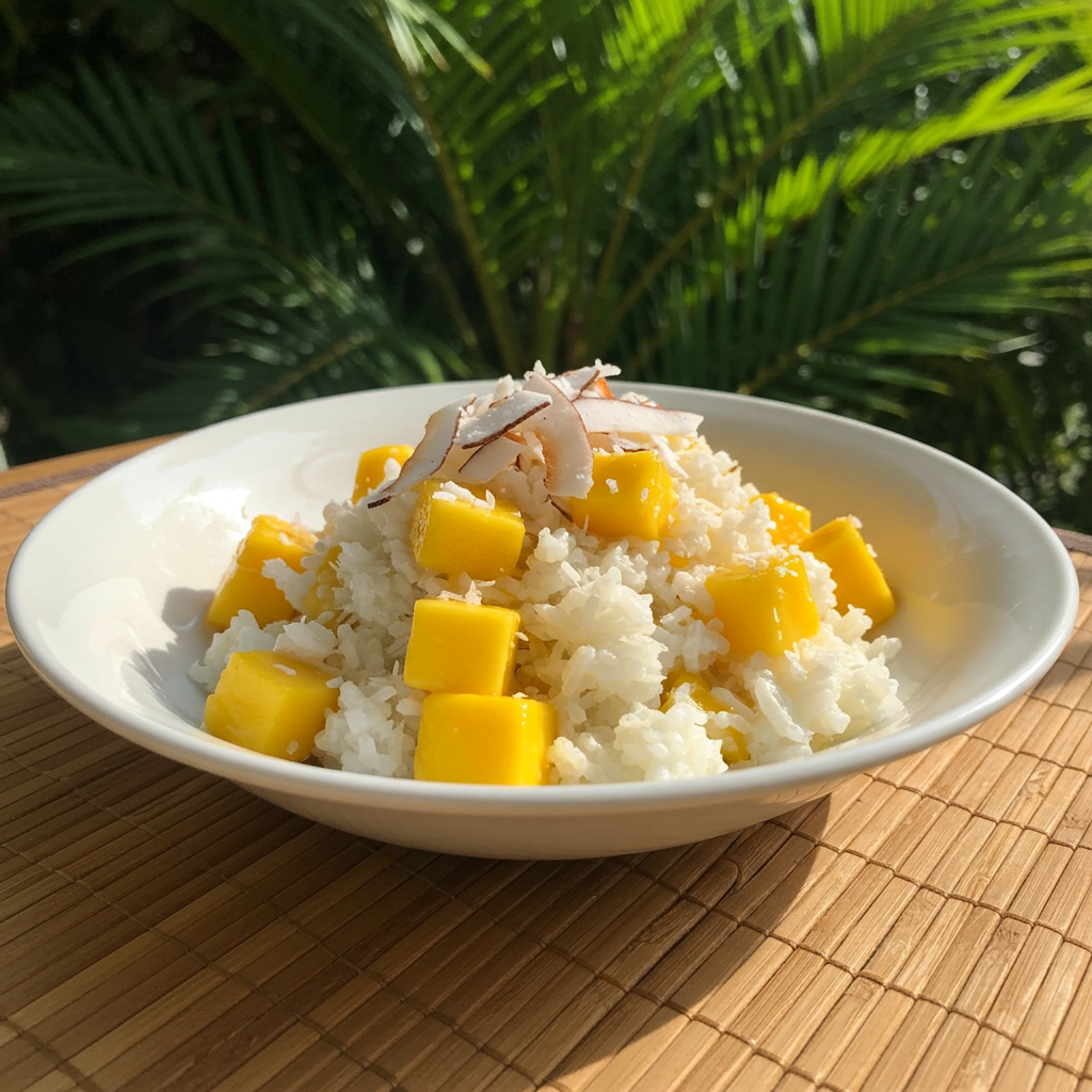 18. Mango & Coconut Rice Salad
