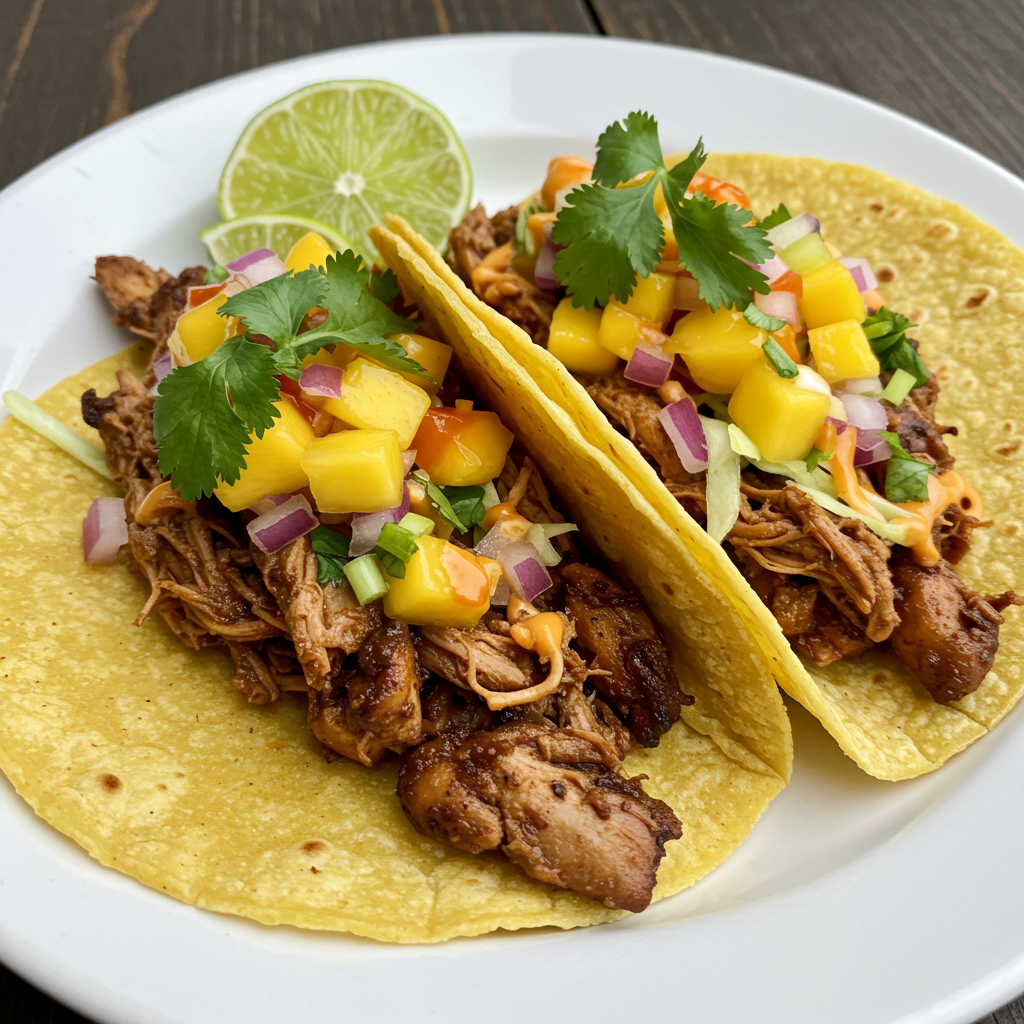 19. Jerk Chicken Tacos